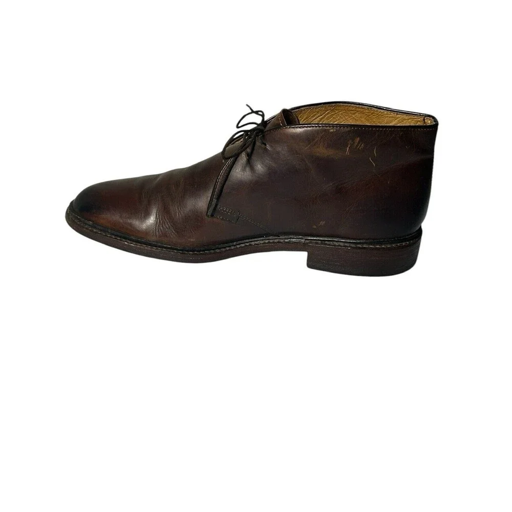 Frye James Chukka Boots Brown Leather 87880 Men's 11.5 D